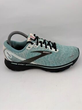 Brooks Women’s Ghost 14 - SZ 9- Green Black Athletic Running Shoes